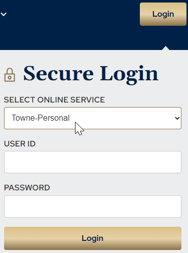 TowneBank login