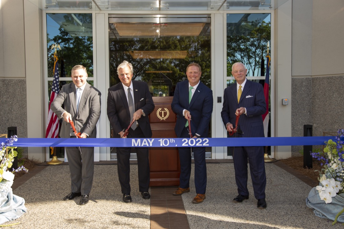 Photo of Ballantyne ribbon cutting ceremony.