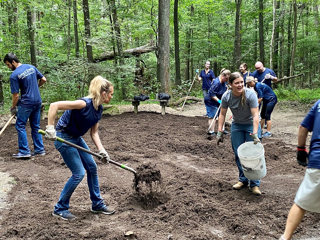 Day of Caring volunteers.