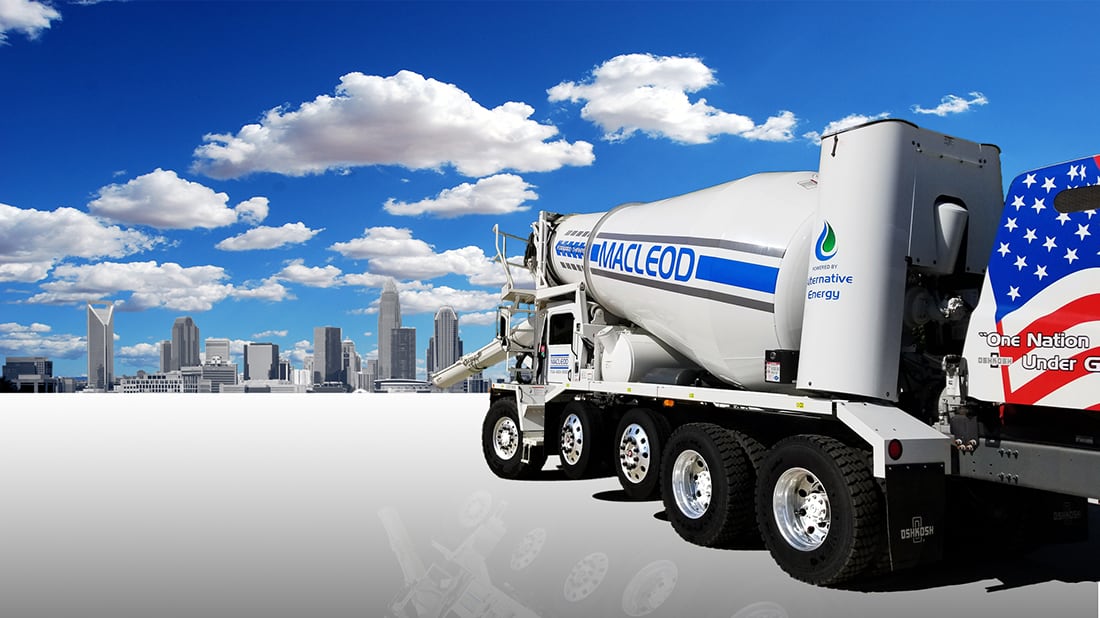 MacLeod Construction truck.